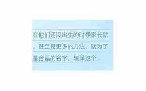 男孩名字瑞泽兔宝宝