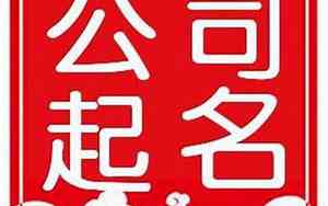 取公司名字2字