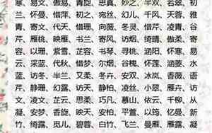 和舒好听的名字男生