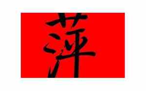 带萍字的网名
