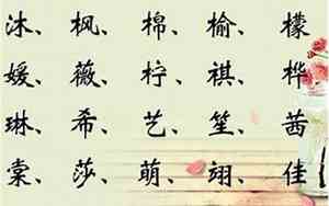 带槐字的好名字有哪些