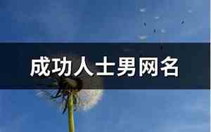 成功网名