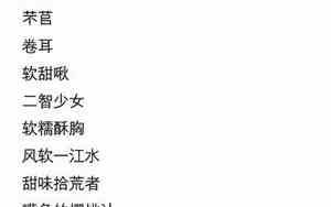 女生四字网名