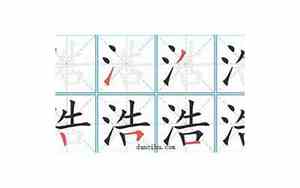 浩字组词公司名字
