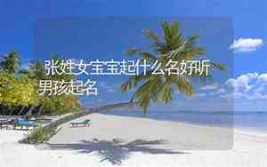张浩什么名好听