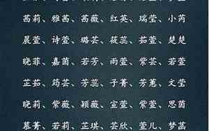 女宝宝哪个名字带水的